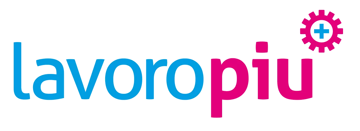 Logo lavoropiù vettoriale colori