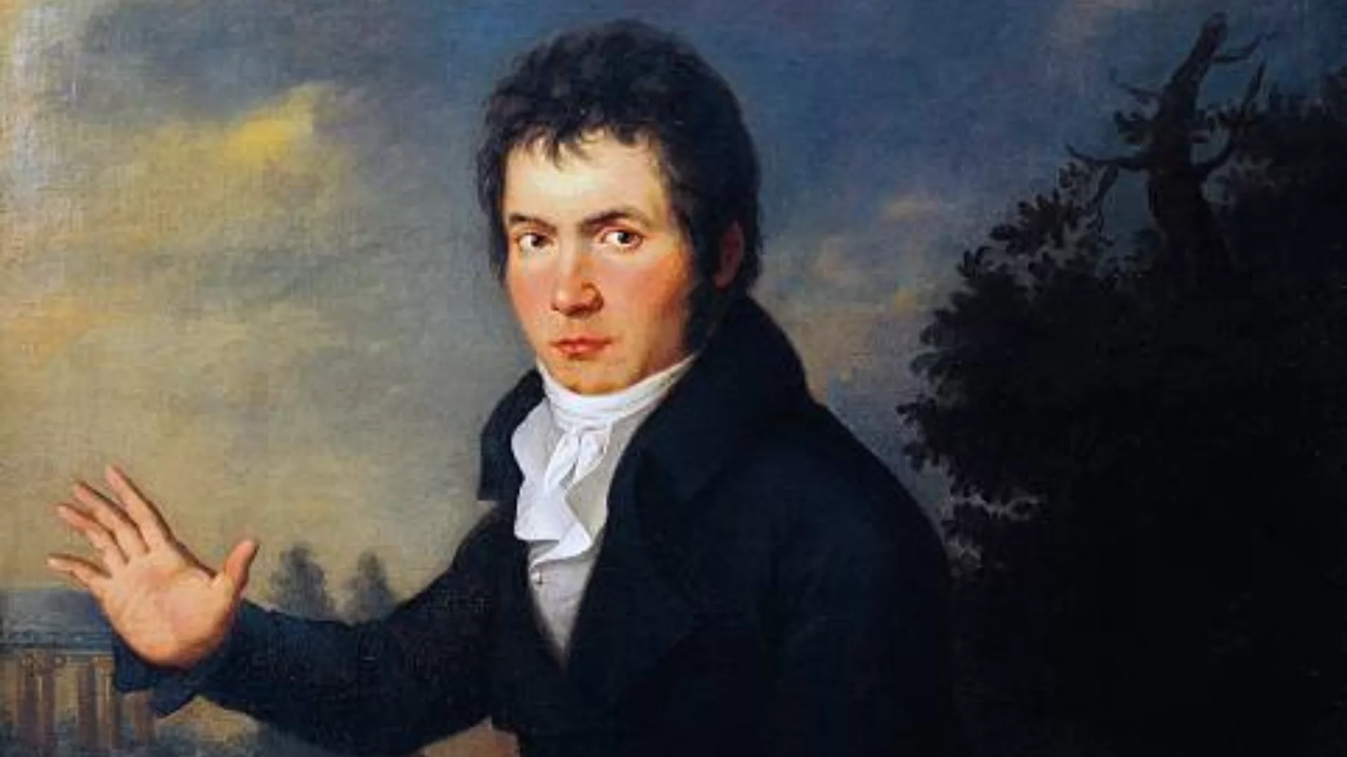 Ritratto di Beethoven da giovane